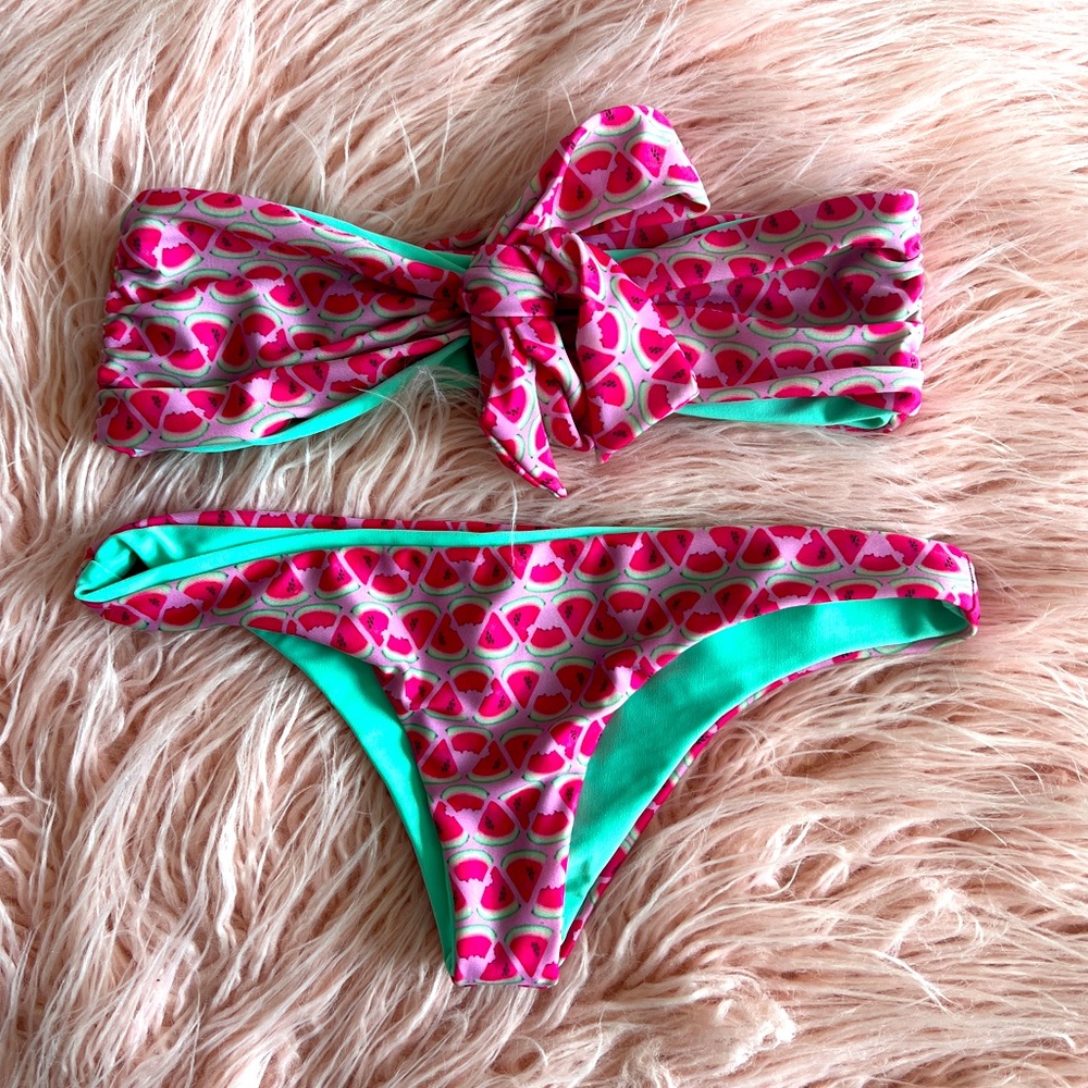 Watermelon 🍉 XS Lolli Swim WORN ONCE